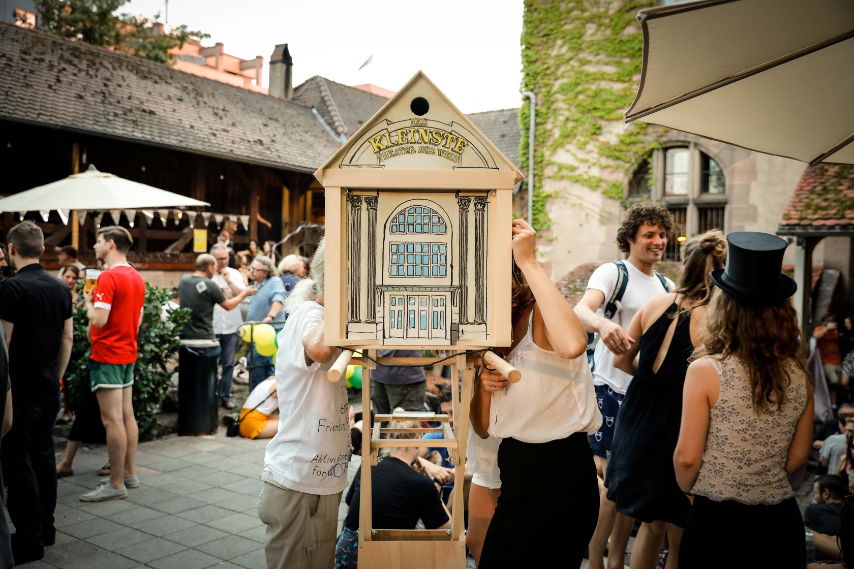 Vorstellung Das Kleinste Theater Der Welt im Kulturgarten, KunstKulturQuartier Nürnberg