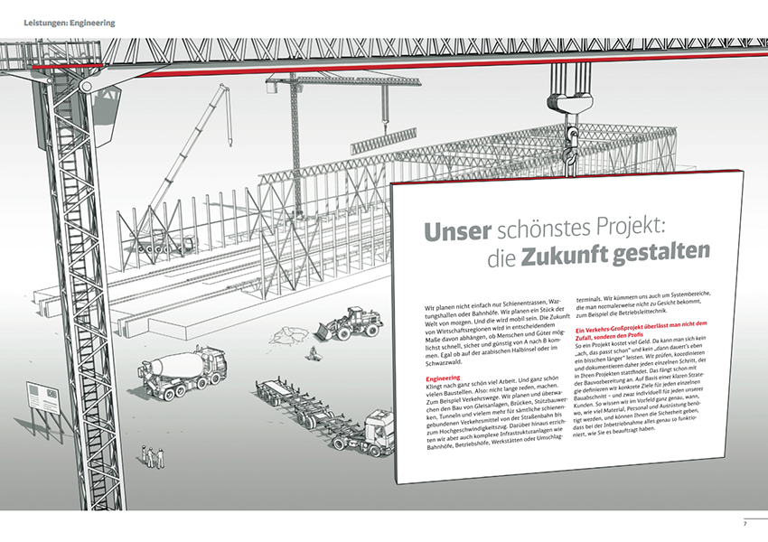Illustration Baustelle